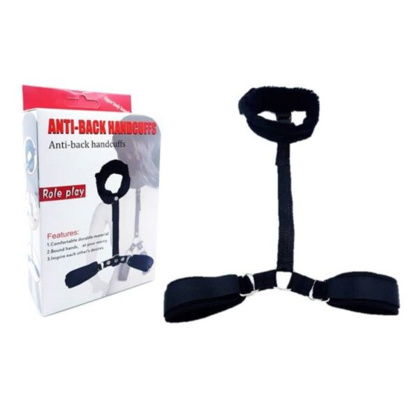 Soporte de Cuello con Esposas para Manos y Pies