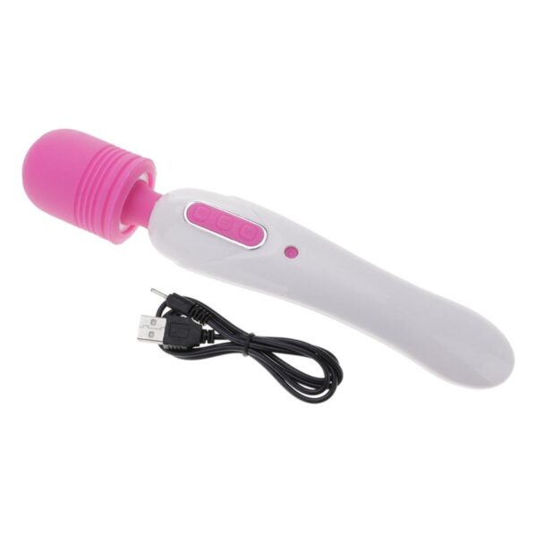 VIBRADOR DE SILICON DOBLE 10 FUNCIONES LILO CHIMONG - Image 3
