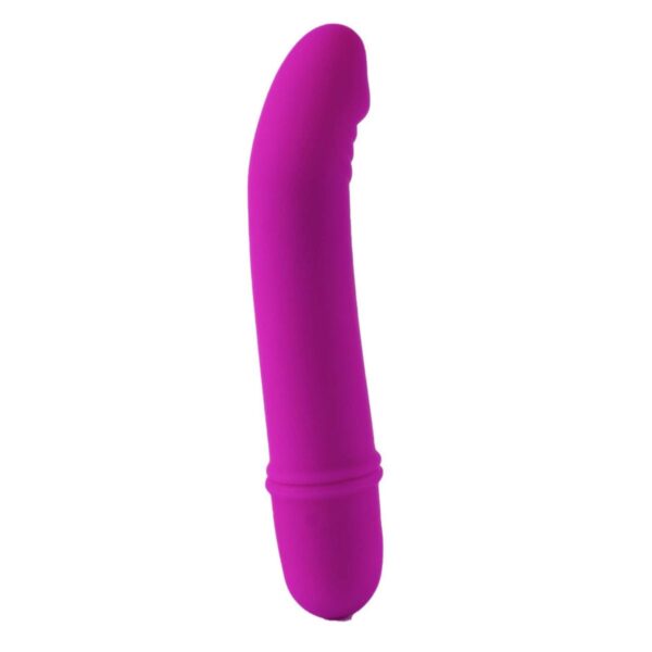 VIBRADOR DE SILICÓN SUAVE 10 FUNCIONES 12CM BECK