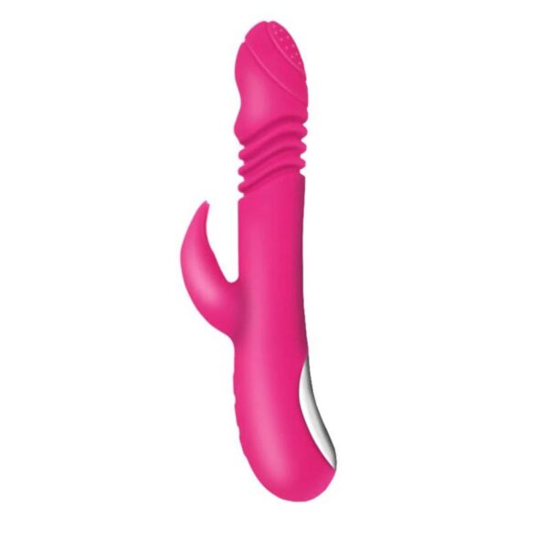 VIBRADOR Y ESTIMULADOR DE CLITORIS Y PUNTO G CALENTAMIENTO